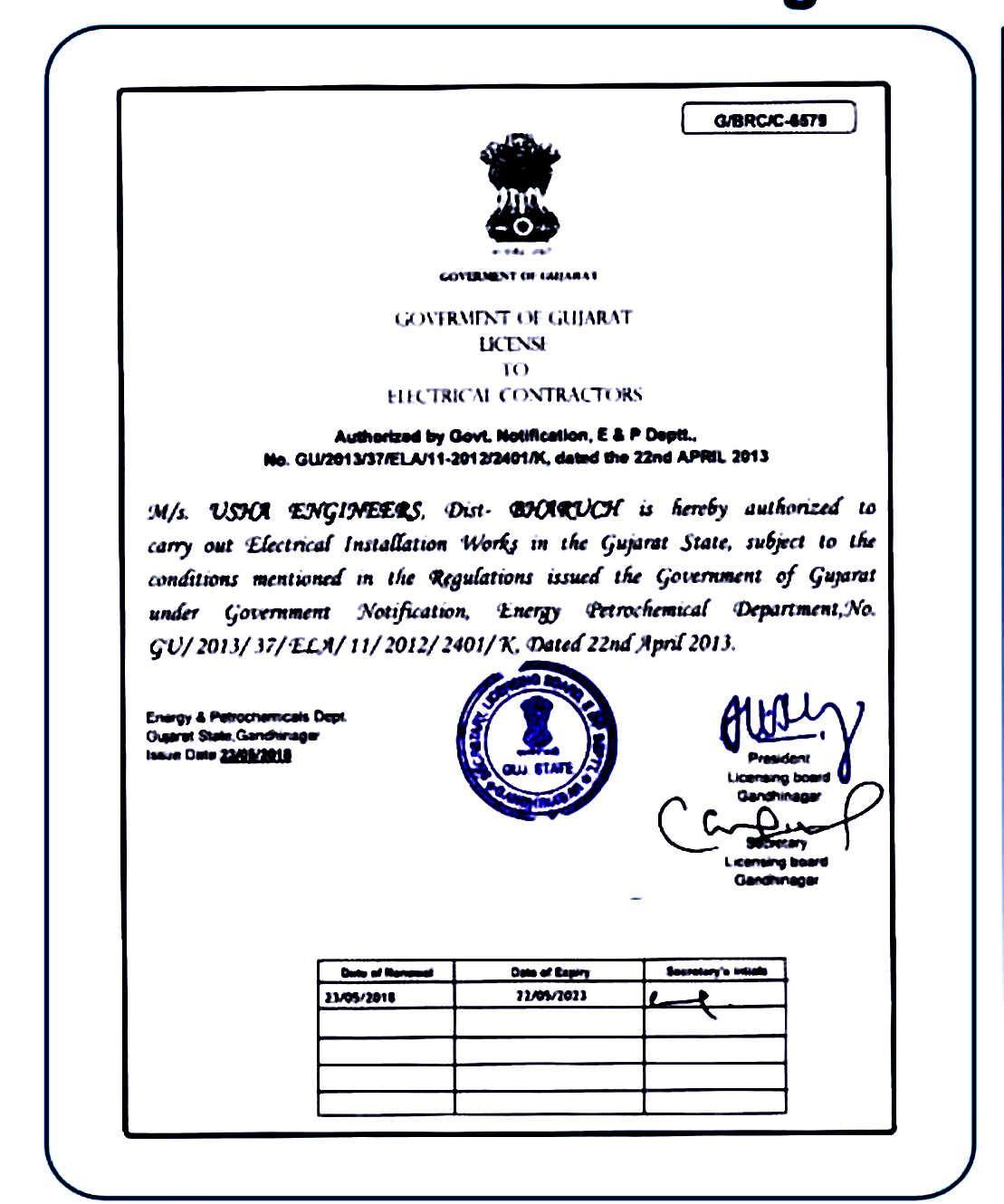 Registration Document 9